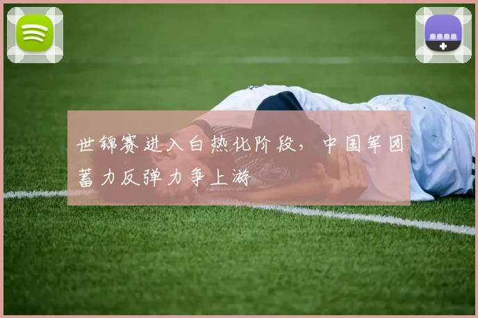 世锦赛进入白热化阶段，中国军团蓄力反弹力争上游